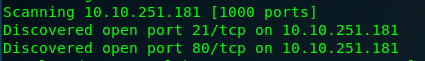 nmap scan