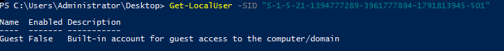 localuser sid