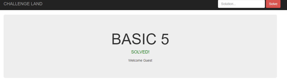 basic 5 quest